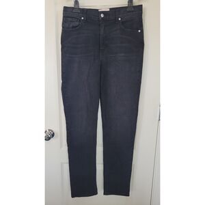 Revice Black High Rise Skinny Denim Jeans